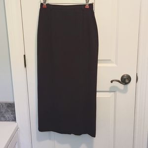 Pretty, long purple skirt. Size 4 Petites.